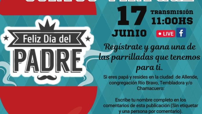 Celebra Pepe Díaz a papás de Allende con sorteo virtual